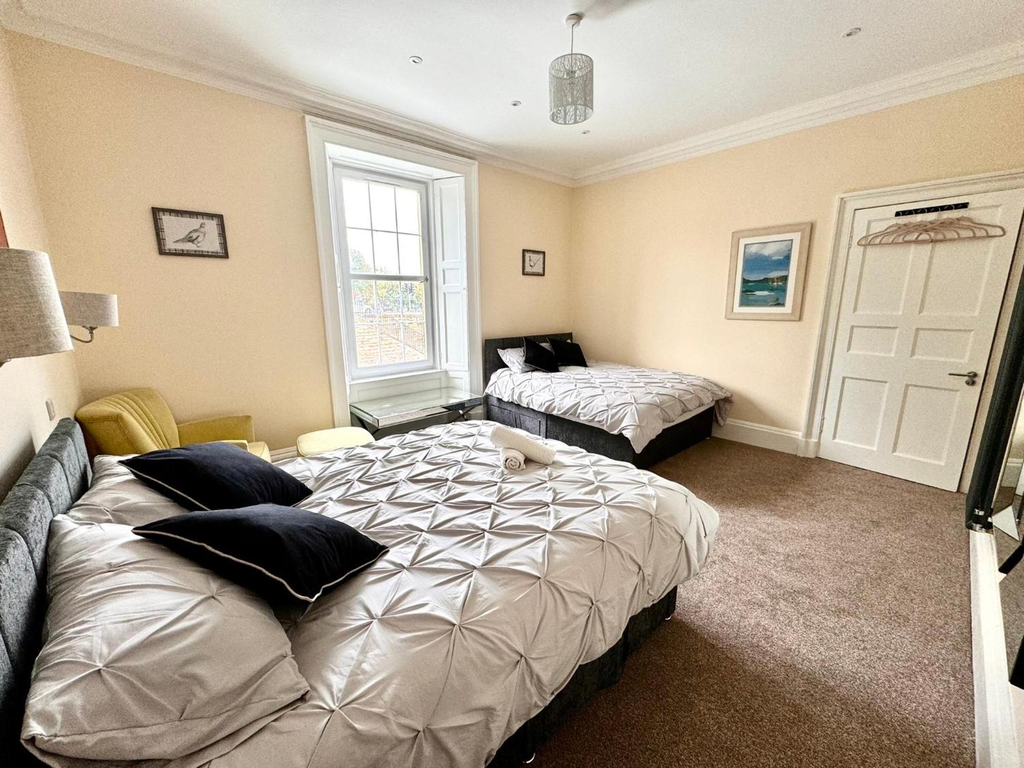 Georgian Luxury Apartment - Superfast Wifi - Parking Available Edimburgo Esterno foto