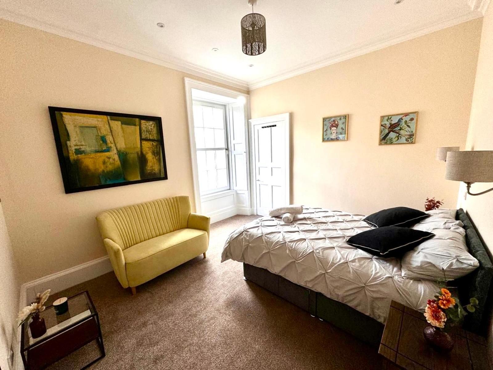 Georgian Luxury Apartment - Superfast Wifi - Parking Available Edimburgo Esterno foto