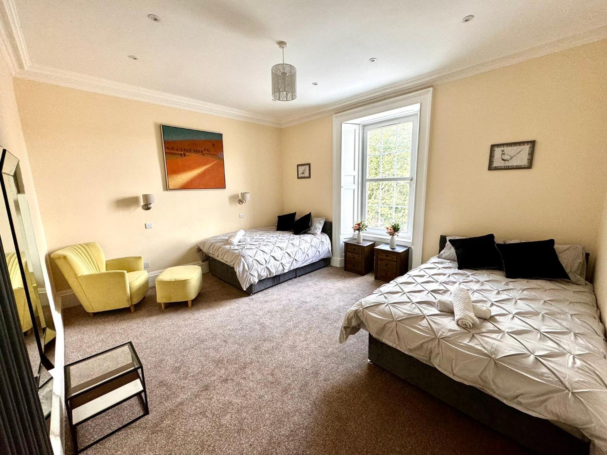 Georgian Luxury Apartment - Superfast Wifi - Parking Available Edimburgo Esterno foto